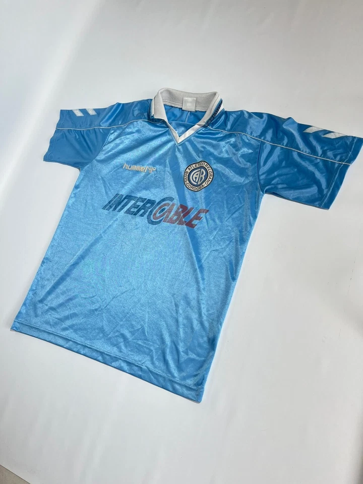 Camiseta de fútbol BELGRANO CORDOBA (argentina) home HUMMEL 1994 #5 t.XL (9/10) Foto 2 de 4