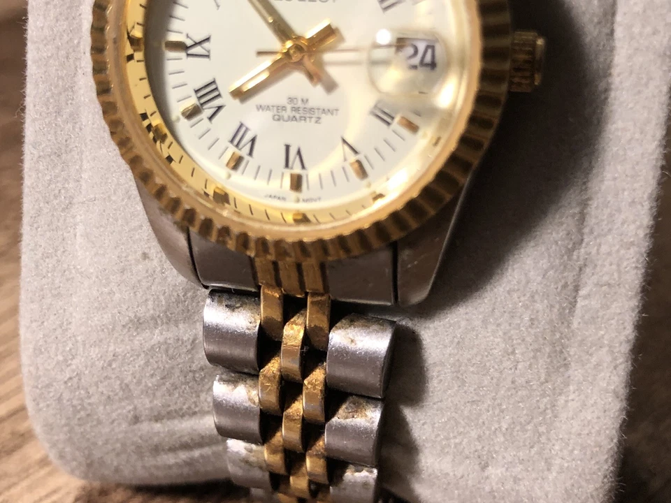 Reloj de pulsera vintage Peugeot para mujer 30M WR batería nueva Foto 4 de 4