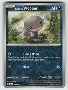 Paldean Wooper 058/091 Paldean Fates Reverse Holo