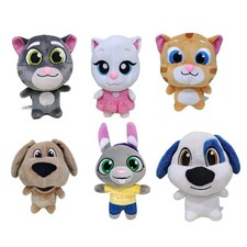 Talking Tom And Friends Plush Doll Tom Figure Doll Toys Ben Hank Gift 6in.......