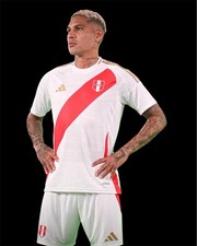 PACK PERU ADIDAS :   CAMISETA LOCAL  SHORT DE JUEGO  ADIDAS FPF 2024-2025
