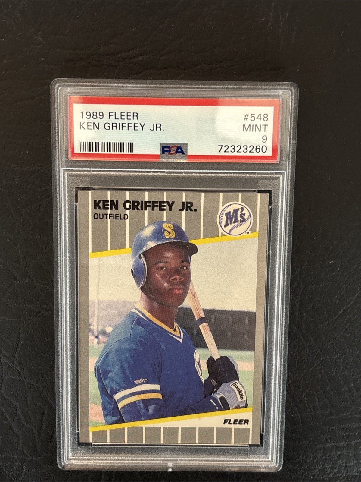 1989 Fleer Ken Griffey Jr. #548