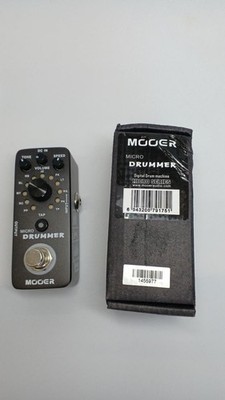 MOOER Micro Drummer Drum Machine Gitarrenpedal