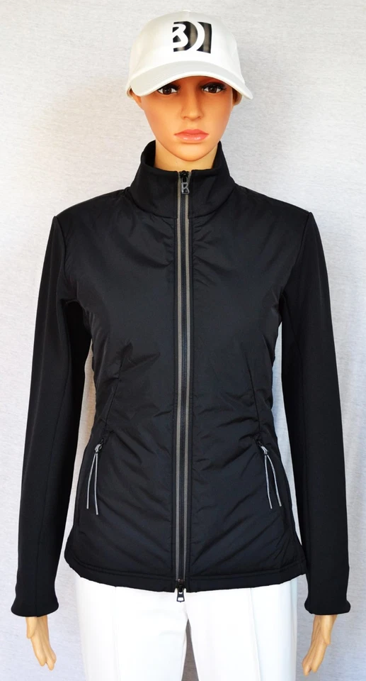 BOGNER HEDDA F+I DAMEN HYBRID JACKE GOLF SOFTSHELL SCHWARZ UVP 225 € Gr S 36 NEU - Bild 1 von 4