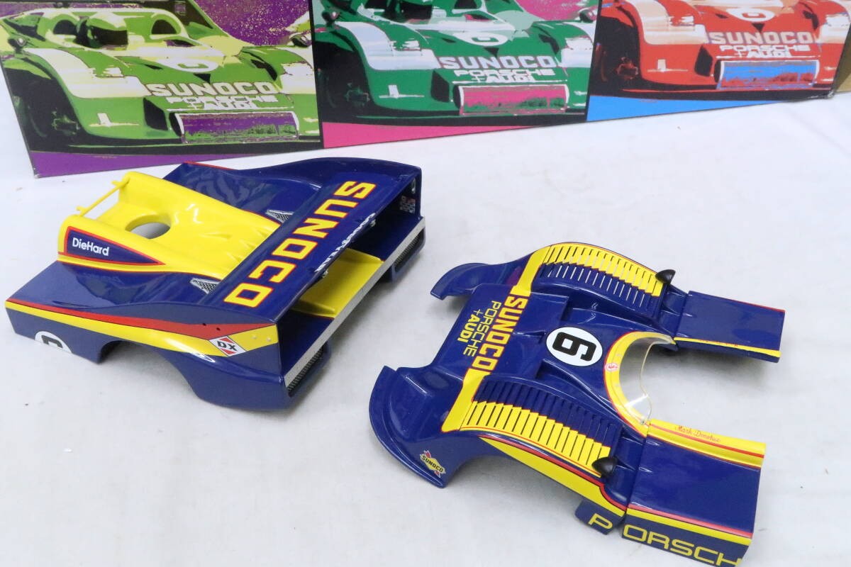EXOTO 1/18 Porsche 917/30 Can-Am 1973 Winner #6 Chassis Set Model
