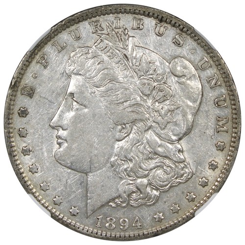 1894 Morgan Dollar NGC XF45 Circulated KEY DATE $1 - Picture 2 of 4
