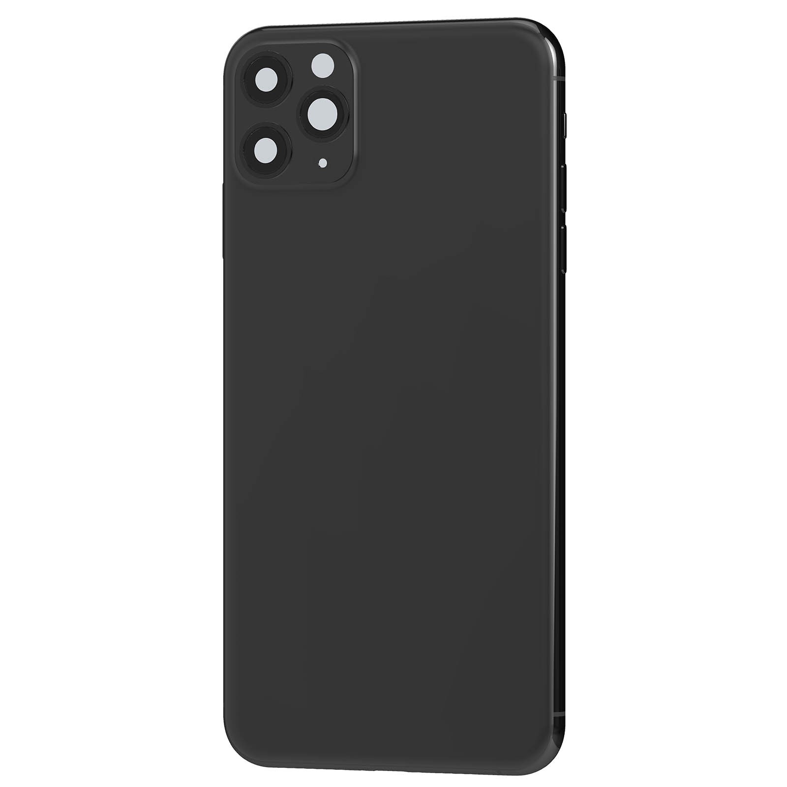 Châssis iPhone 11 Pro Max boîtier de remplacement gris foncé avec vitre arrière