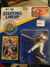 1991 Starting Lineup MLB DARRYL STRAWBERRY NY New York METS & Coin - Sealed New