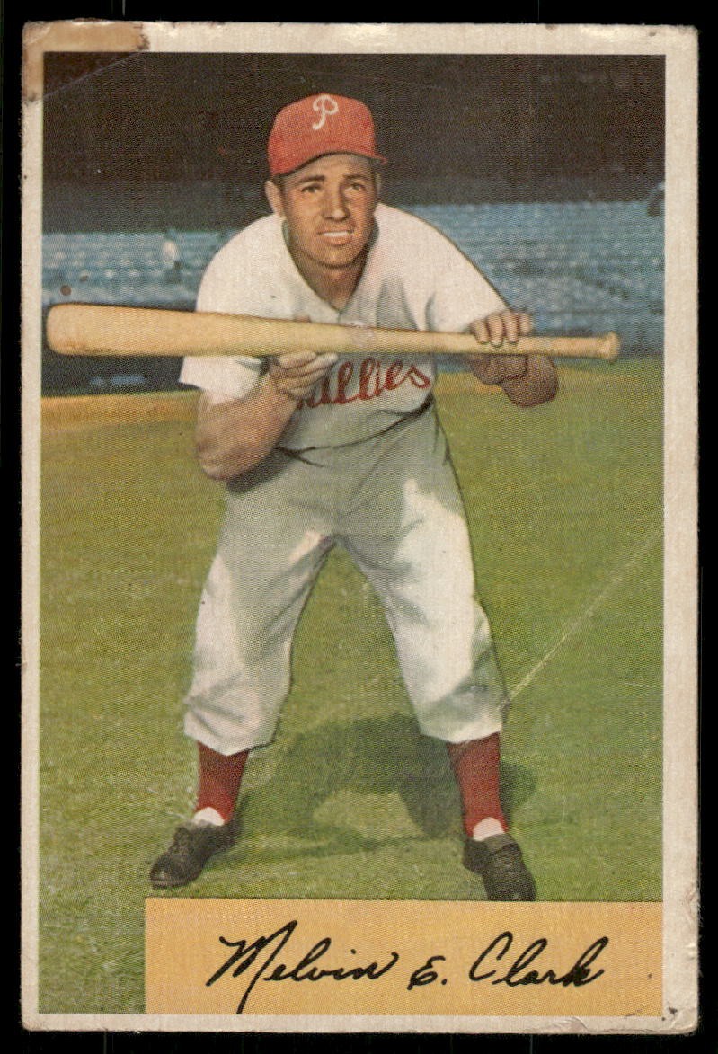 1954 Bowman #175 Mel Clark