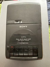 Sony Cassette Recorder Vintage TCM-929 w/Retractable Handle TESTED
