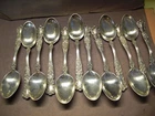 1 Gorham sterling silver buttercup tea or sugar spoon 5-5/8" long 21.6 gram