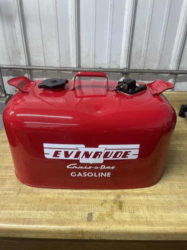 Vintage evinrude gas tank Cruise A Day 6 Gallon fuel tank OMC Johnson