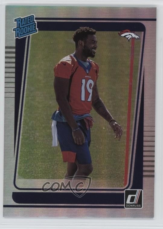 2021 Panini Donruss Rated Rookie No Name Seth Williams #299 Rookie RC 4g8