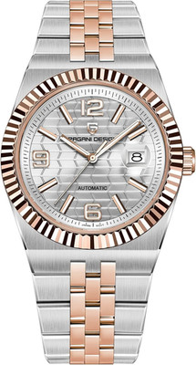 Stylish Men's Automatic Watch, 10ATM Waterproof, Luminous, Date Feature