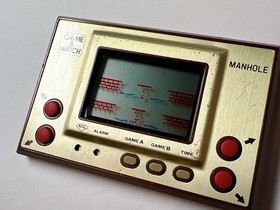 NINTENDO GAME AND & WATCH Manhole 1981 Direct From Japan Very Rare