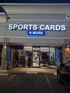 Huge LED Sports Cards Sign $5,000 value! LOCAL PICKUP