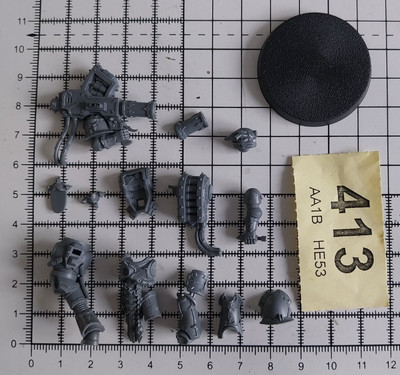 Warhammer 40k Chaos Marine Havoc mit Raketenwerfer