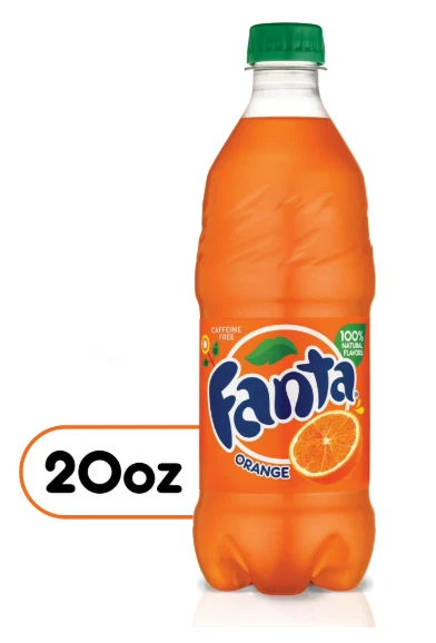 Fanta Orange Soda 20 Oz- 12 pk & 24 Pk