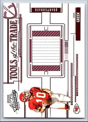 2005 Playoff Absolute Memorabilia Tools of the Trade Red Trent Green TT-95 /250