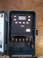 Tork Digital Time Switch Input Voltage 120-277vac Ewz103/Ew103b / E103b