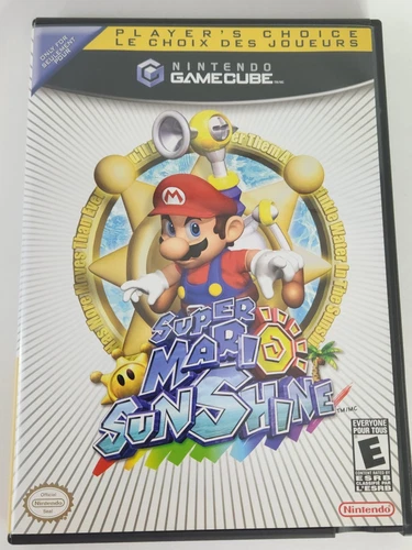 Super Mario Sunshine (GameCube 2002) Game Cube Player's Choice Version CIB