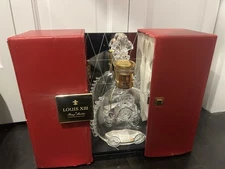 Louis XIII Rémy Martin Baccarat Crystal Decanter Original Case/Stopper-Authentic