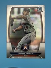 2023 Bowman Chrome - Hunter Brown #69 (RC)