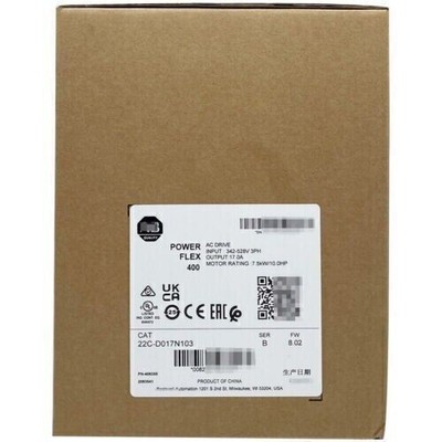 New Sealed AB 22C-D017N103 PowerFlex 400 AC Drive 22CD017N103 Free Tax