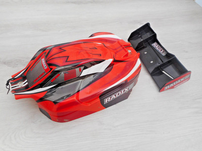 Team Corally Radix XP 6s Karosserie & Wing