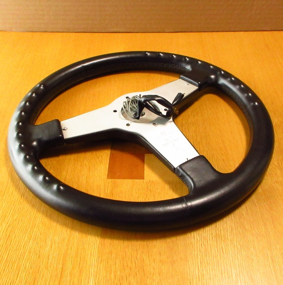 Italvolanti Admiral Steering Wheel 360mm Leather Initial D JDM