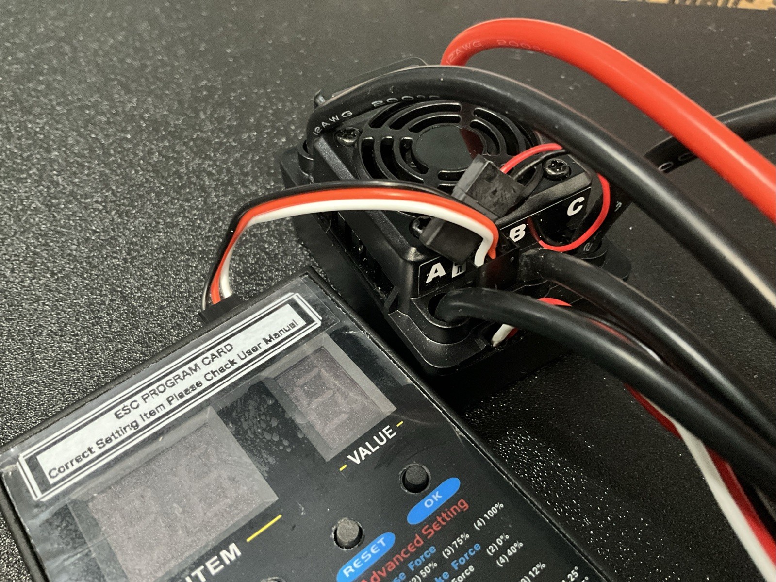 SC8 120A 3668 2400KV Brushless ESC Motor Combo Fits Arrma 1/10 BLX Truck 2-4S