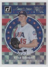 2017 Panini Donruss American Pride 223/999 Kyle Wright #AP-24 c4h