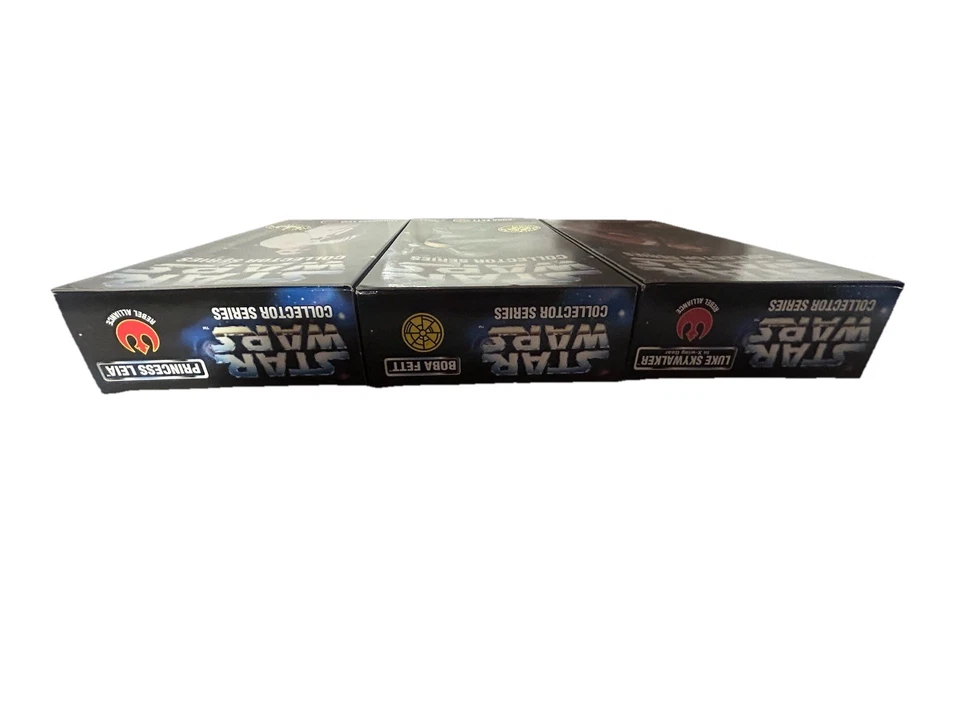 Star Wars 1996 12" Sellado KENNER Princesa Leia LUKE SKYWALKER Boba Fett Foto 4 de 4