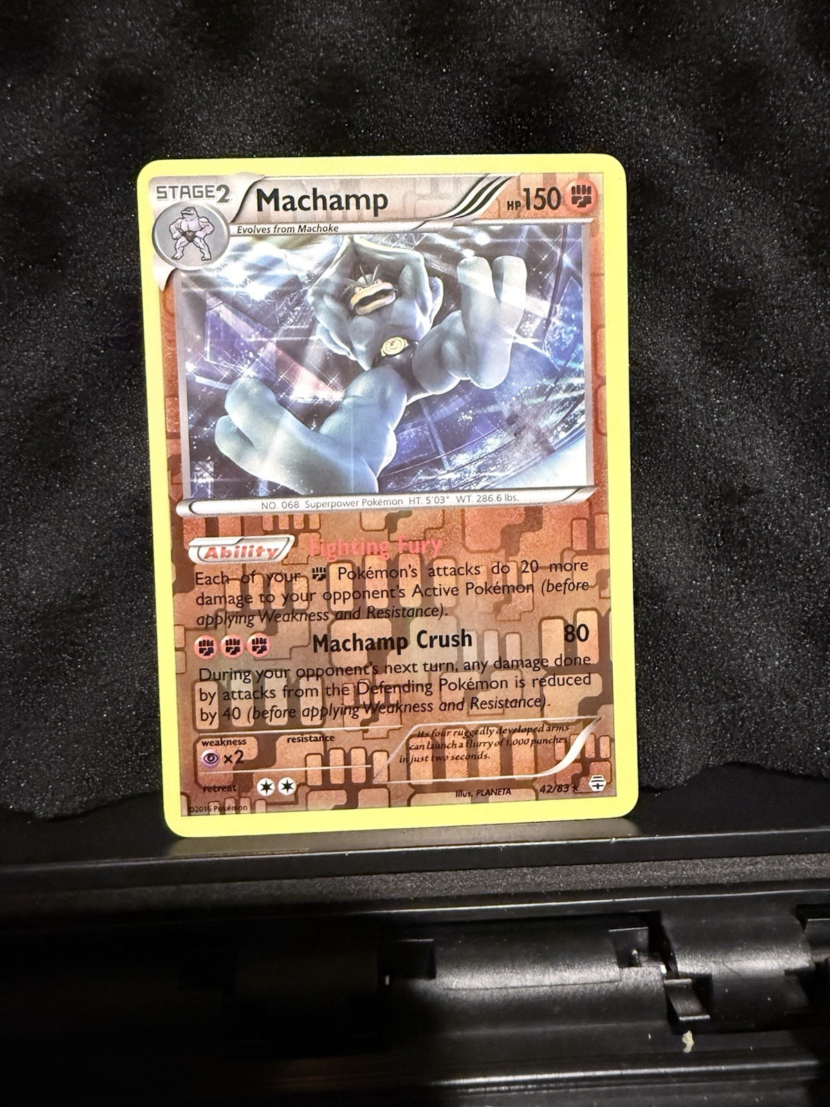 Pokémon TCG Machamp 42/83 Reverse Holo