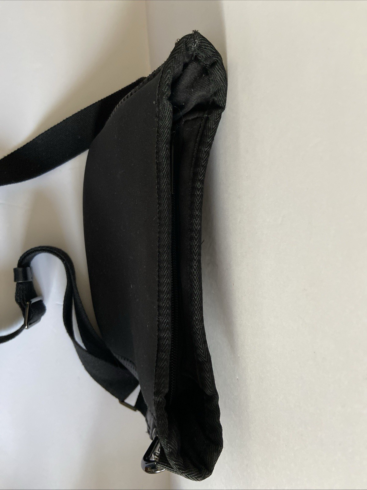 Haute Shore Crossbody Bags 1 Black Neoprene & 1 Champagne Puffer Cell Phone Bag