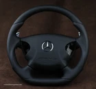 Bespoke  OEM custom Steering WheeI flat bottom paddle E55AMG W211 custom thick