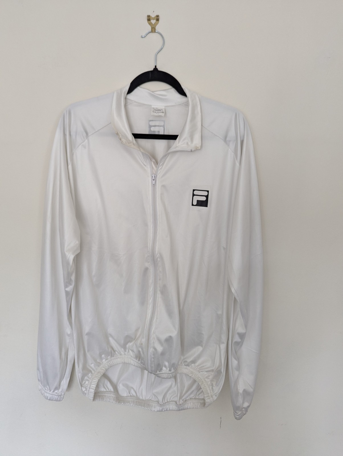 Giacca Fila Track bianca taglia L