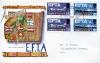 1967 EFTA ORD.+PHOS. GREAT BRITAIN QE2 ILLUS. FDC LONDON WC FDI PMK VGC