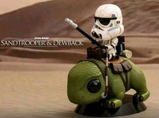 CASE FRESH Hot Toys Star Wars Sandtrooper & Dewback Cosbaby FACTORY SEALED MINT