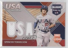 2020 Elite Extra Edition USA Baseball Material Orange Spencer Torkelson 0tw4