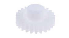 Koo zbate walcowe, modu: 1, l.zb&oacute;w: 24, r. piasty: 11.7mm, r. otworu: 5mm,