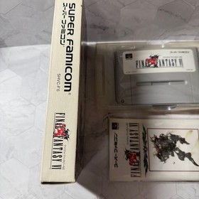 FINAL FANTASY VI Super Famicom SFC Japanese Version Complete in Box (CIB) Tested