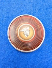 1946 Mercury Steering Wheel Horn Button Center W Chrome Trim Ring 1946 Mercury Steering Wheel Horn Button Center W Chrome Trim Ring