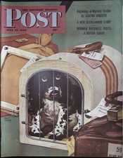 The Saturday Evening Post July 15, 1944 Albert Staehle, J.D. Salinger