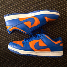 Nike Dunk Low Knicks Men s Low Top Leather Co...