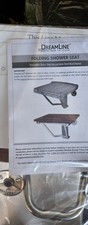 DreamLine Wall-Mounted Foldable Shower Seat Installation Instructions