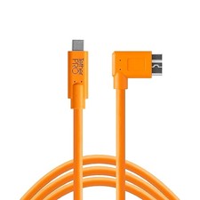 Efficient 15' USB-C to 3.0 Micro-B Right Angle Cable