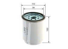 Filtre à carburant Volvo 460
