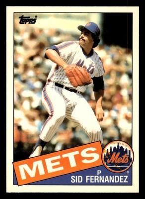 1985 Topps Tiffany Limited Ed. #649 Sid Fernandez *Fresh from Box!*
