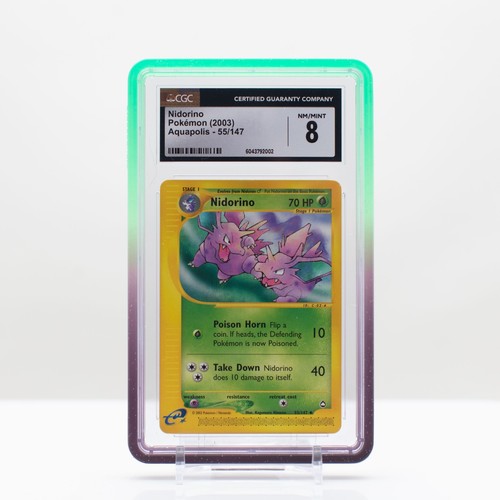 Nidorino graded CGC 8 for sale on eBay